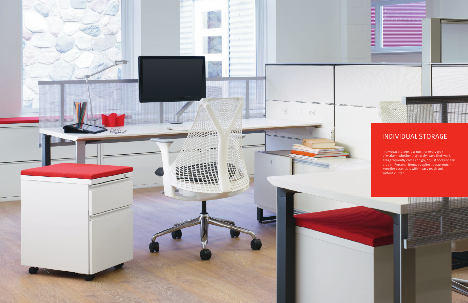 Individual storage | Herman Miller Filing and Storage Suites - Brochure User Manual | Page 6 / 19