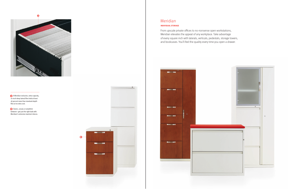 Meridian | Herman Miller Filing and Storage Suites - Brochure User Manual | Page 8 / 19