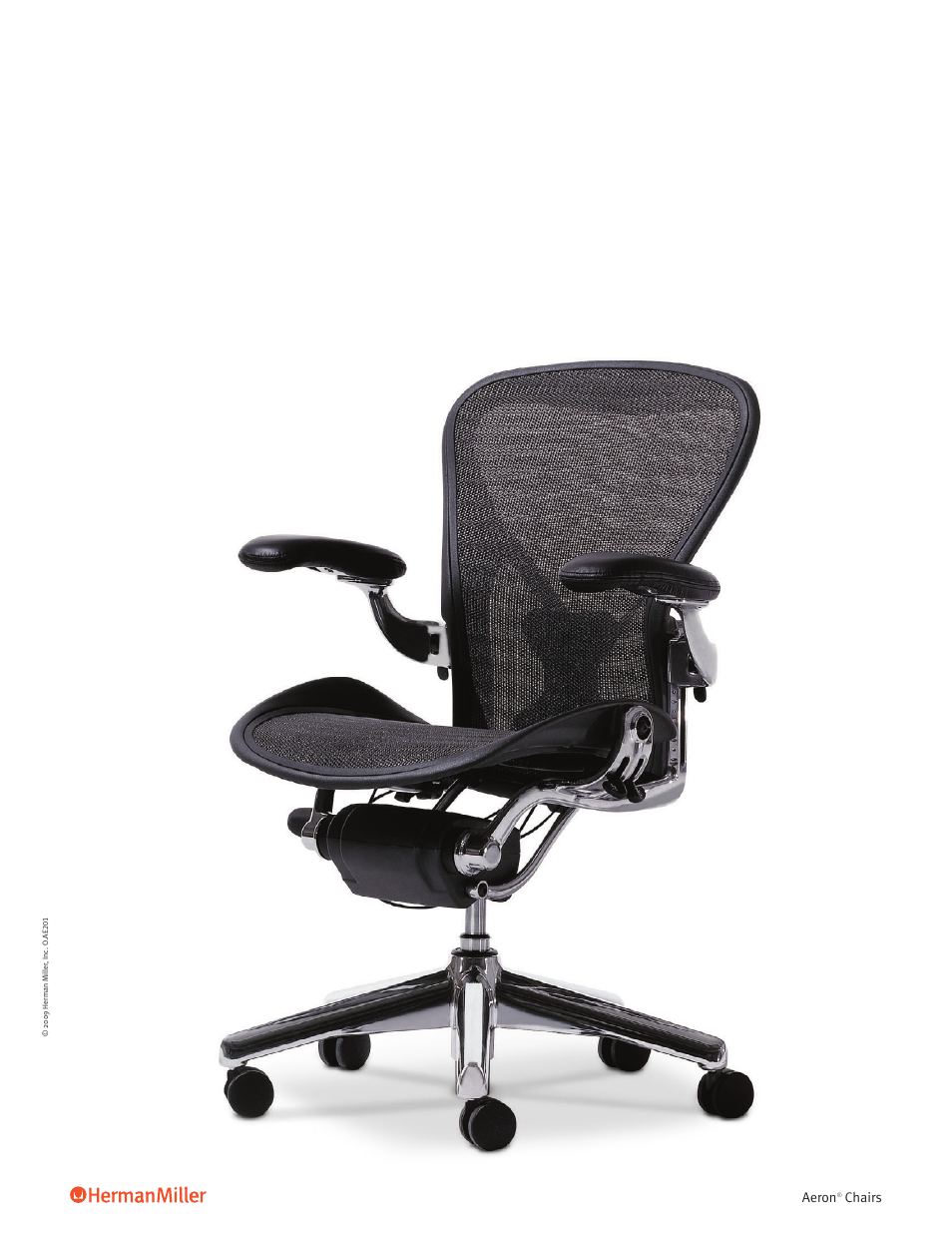 Herman Miller Aeron Side Chair - Brochure User Manual | 7 pages