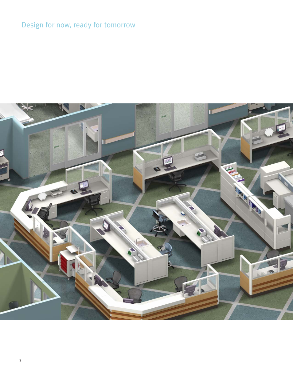 For position only | Herman Miller Ethospace Nurses' Station - Brochure User Manual | Page 4 / 8