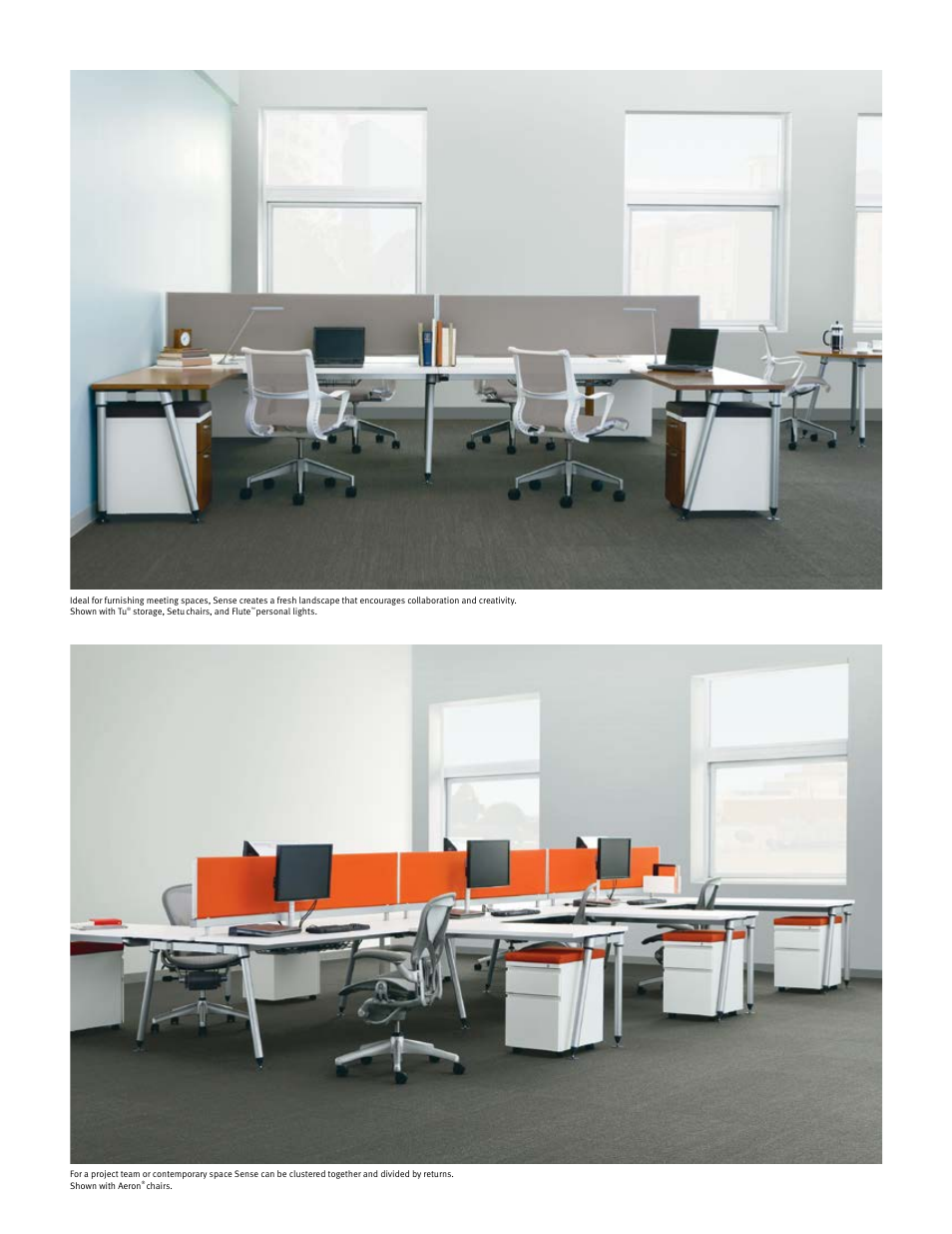 Herman Miller Sense Desking System - Product sheet User Manual | Page 10 / 12