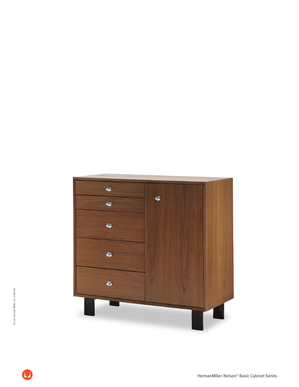 Herman Miller Nelson Basic Cabinet Series - Product sheet User Manual | 2 pages