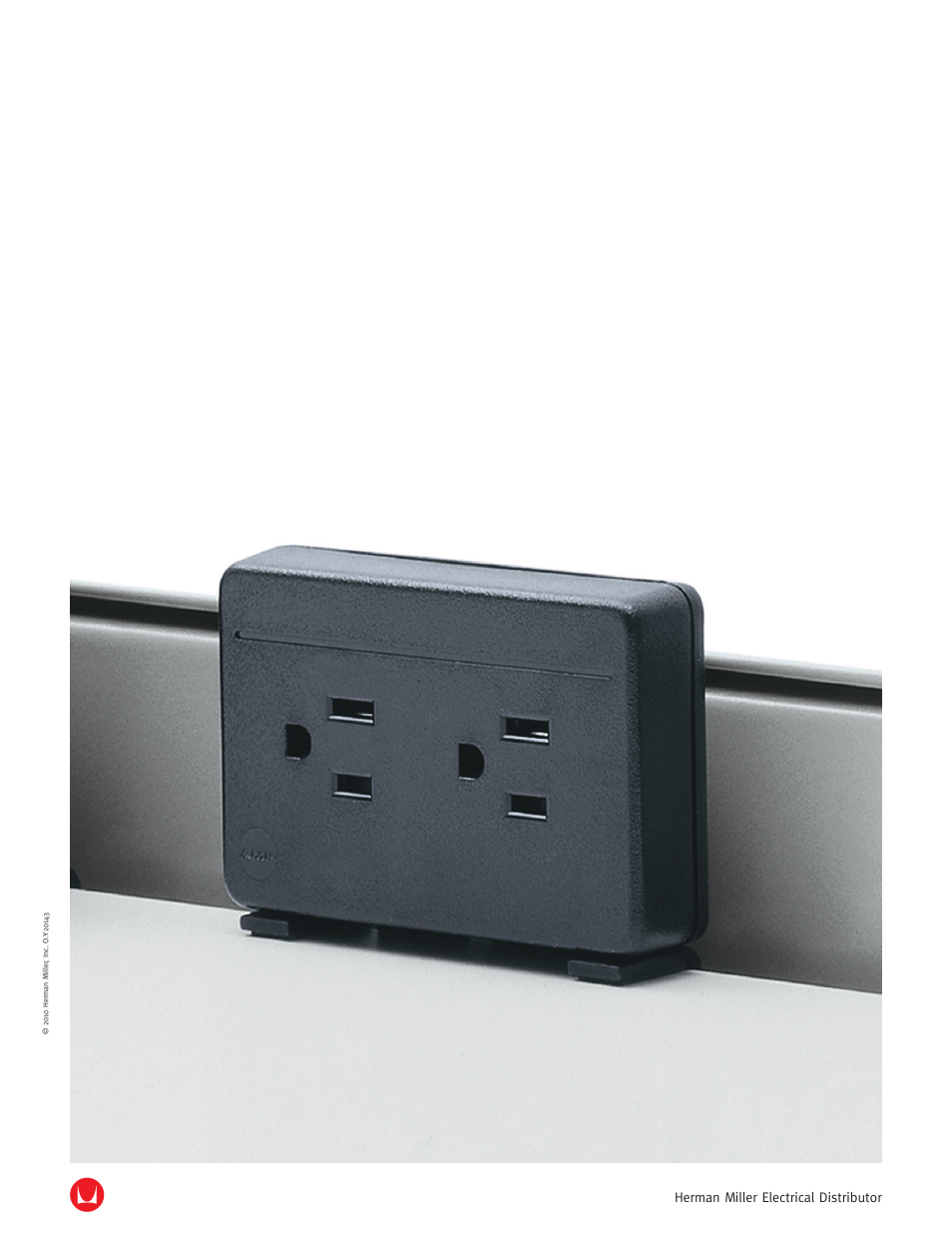 Herman Miller ELECTRICAL DISTRIBUTOR - Product sheet User Manual | 2 pages