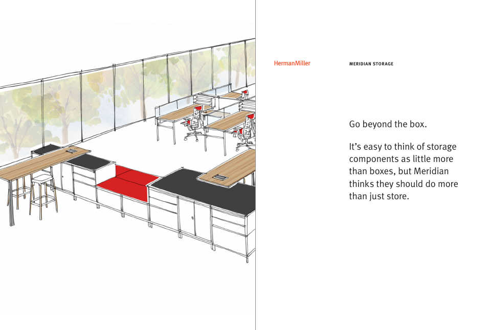 Herman Miller Meridian Storage - Brochure User Manual | Page 2 / 12