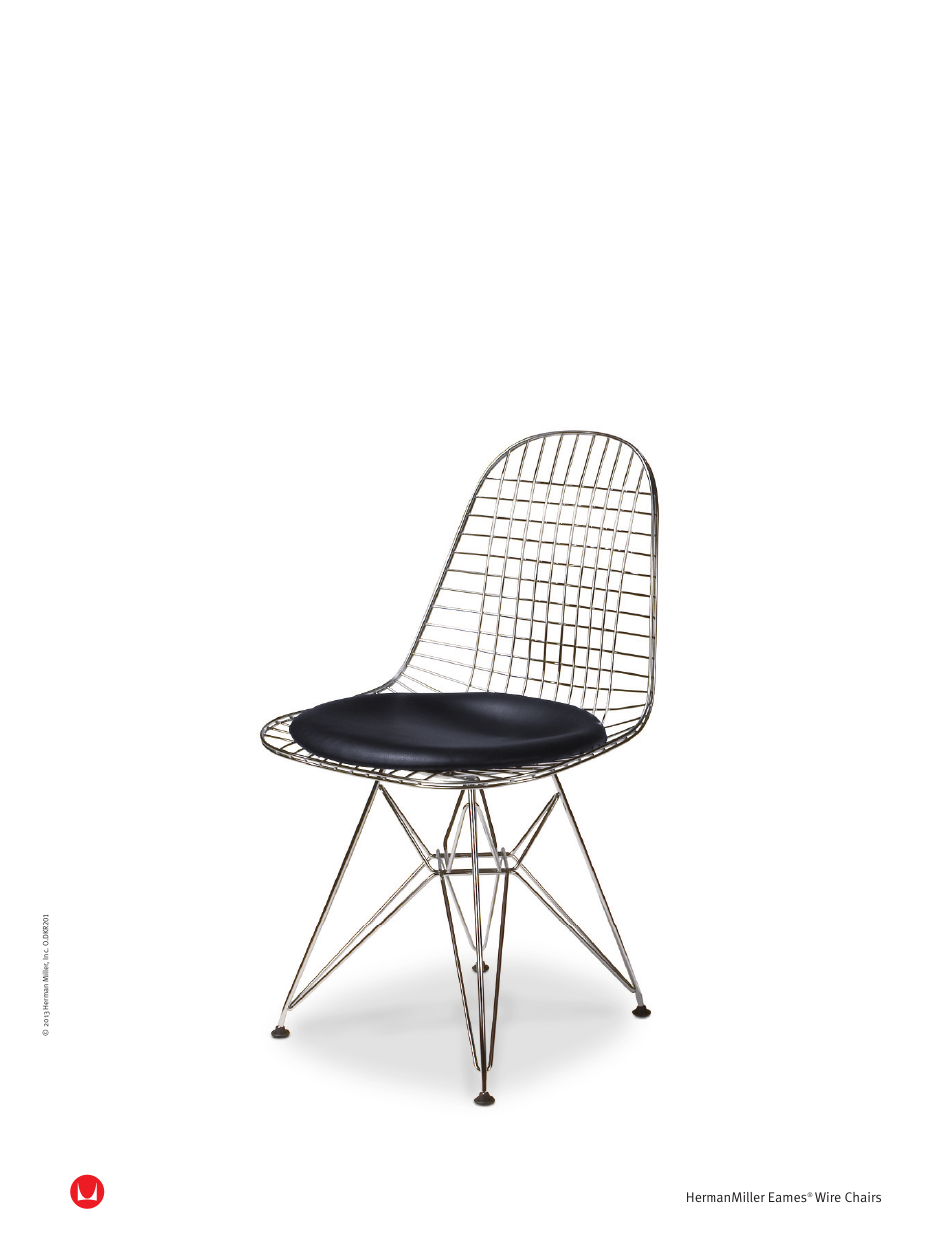 Herman Miller Eames Wire Chairs - Product sheet User Manual | 2 pages