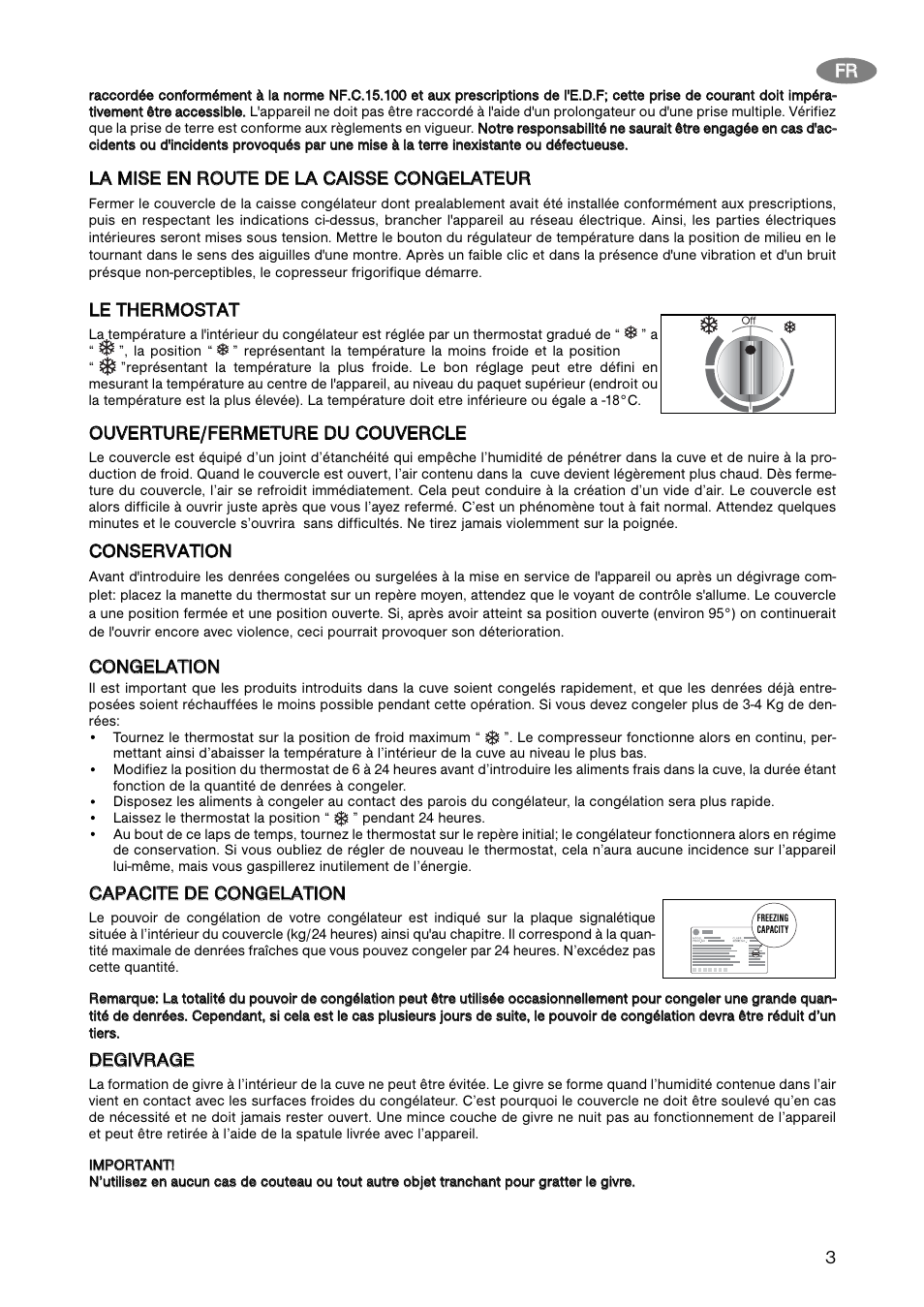 Zanussi ZFC 11 JE User Manual | Page 3 / 16