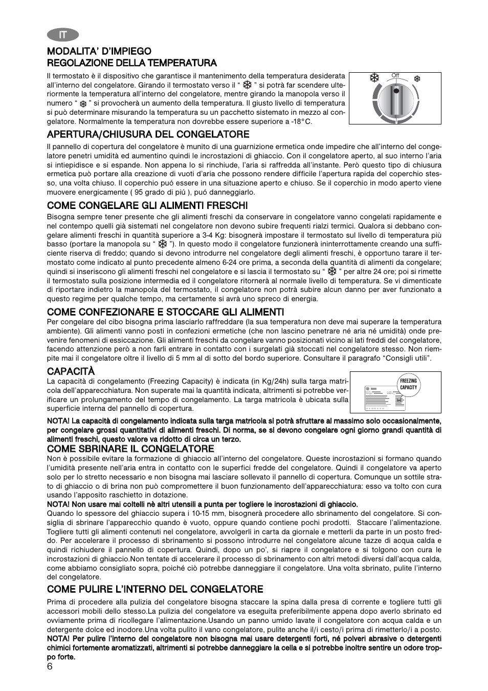 Zanussi ZFC 11 JE User Manual | Page 6 / 16