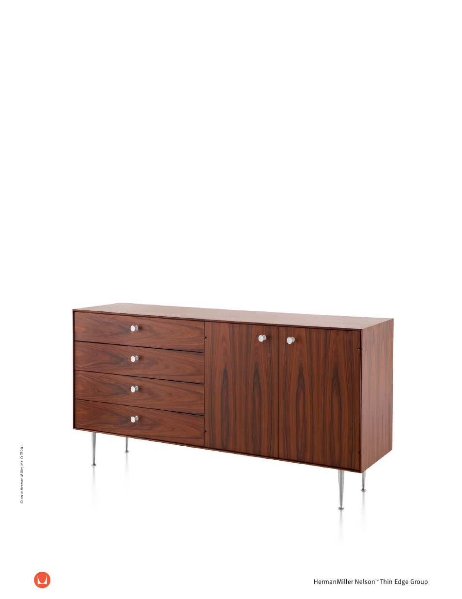 Herman Miller Nelson Thin Edge Group - Product sheet User Manual | 2 pages