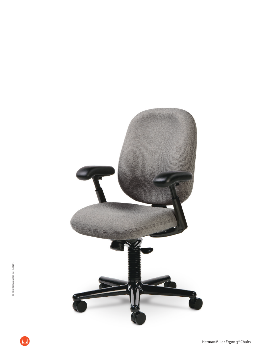 Herman Miller Ergon 3 Chairs - Product sheet User Manual | 2 pages