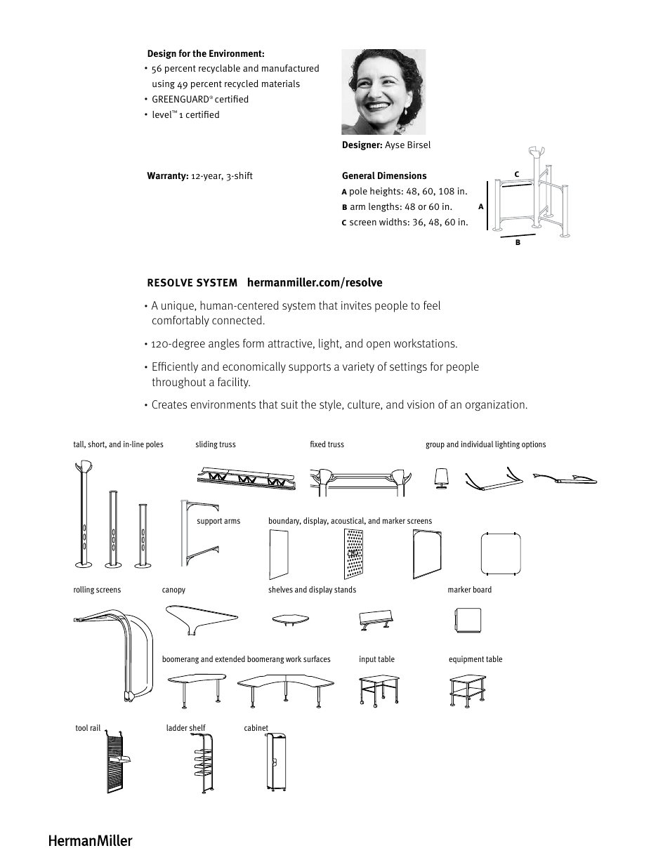 Herman Miller Resolve System - Brochure User Manual | Page 12 / 12