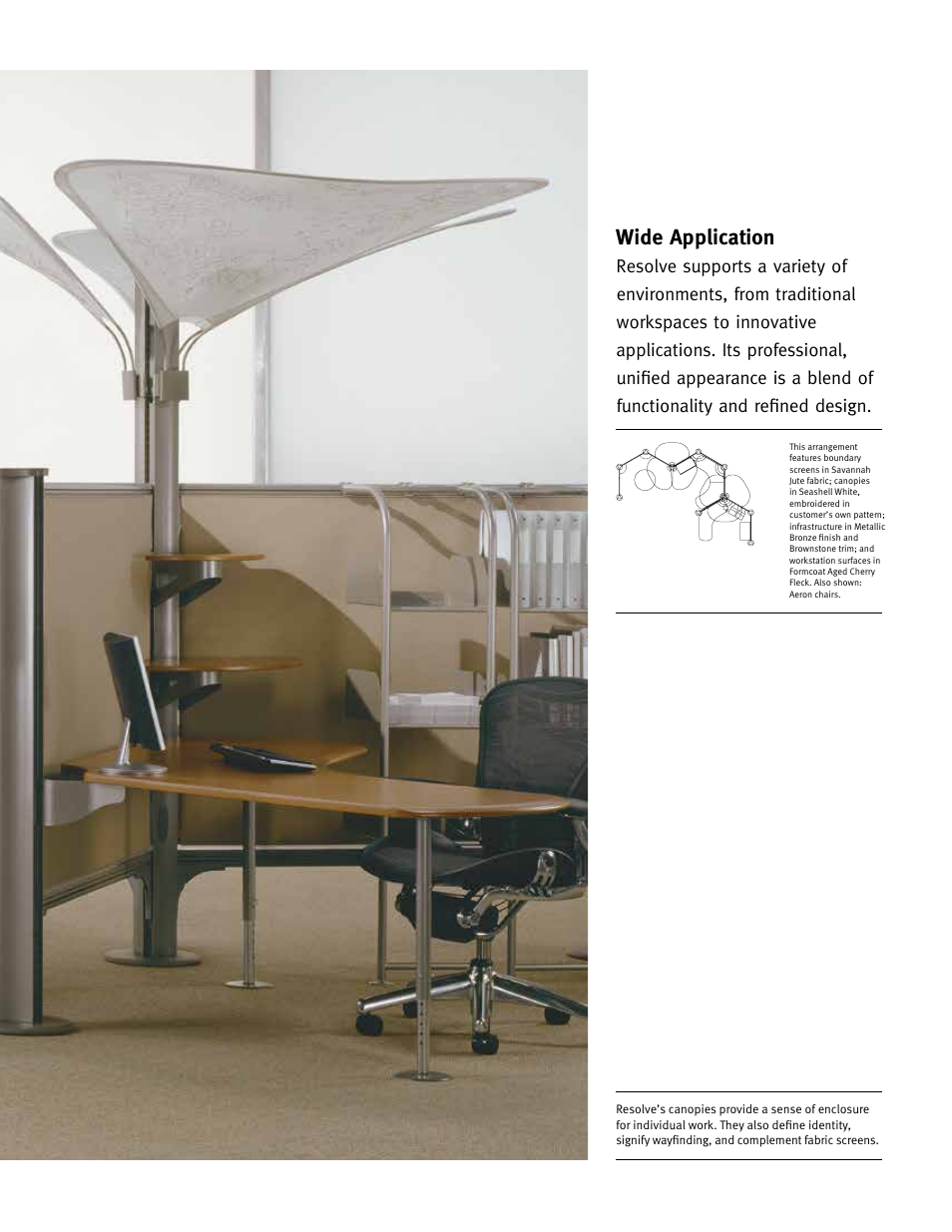 Wide application | Herman Miller Resolve System - Brochure User Manual | Page 5 / 12