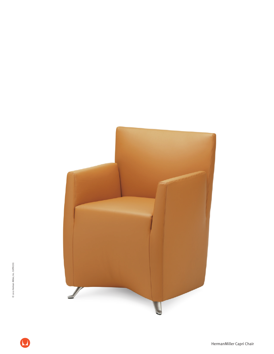Herman Miller Capri Chair - Product sheet User Manual | 2 pages