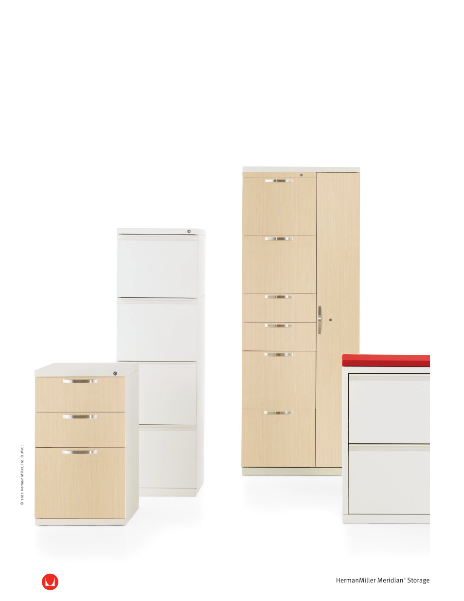 Herman Miller Meridian Storage - Product sheet User Manual | 2 pages