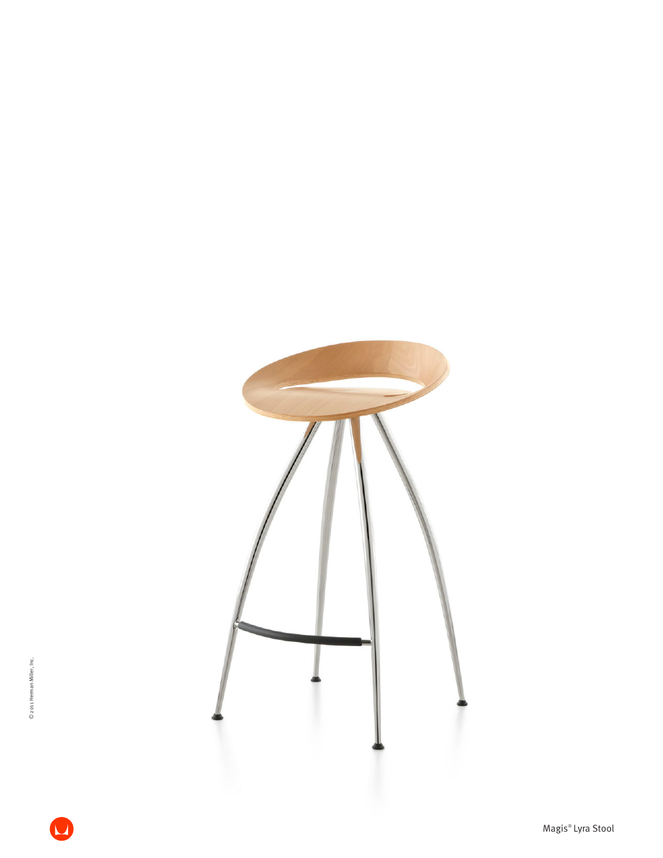 Herman Miller Lyra Stool - Product sheet User Manual | 2 pages