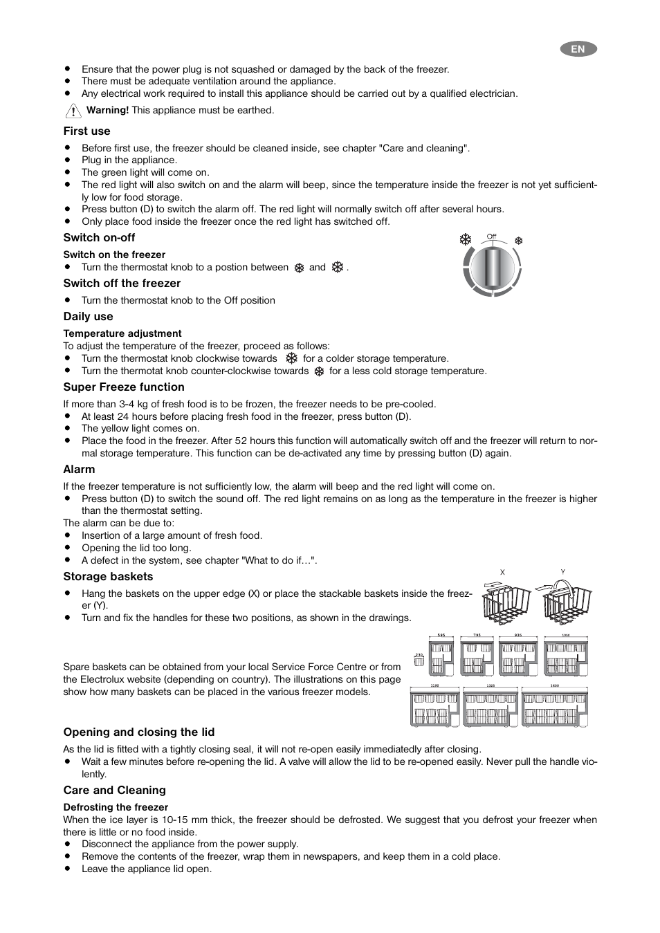 Zanussi ZFC 26 JE User Manual | Page 11 / 20