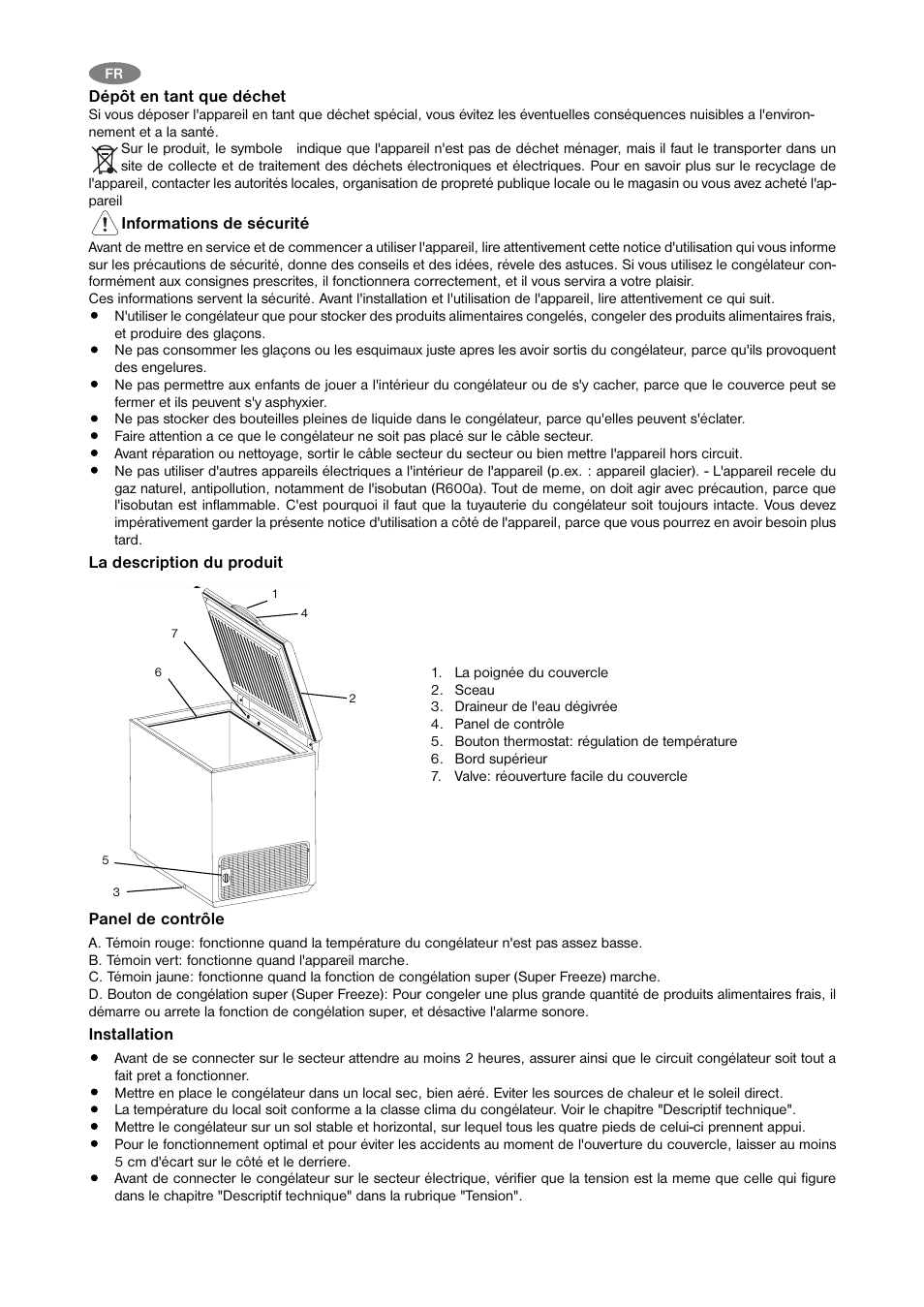 Zanussi ZFC 26 JE User Manual | Page 14 / 20