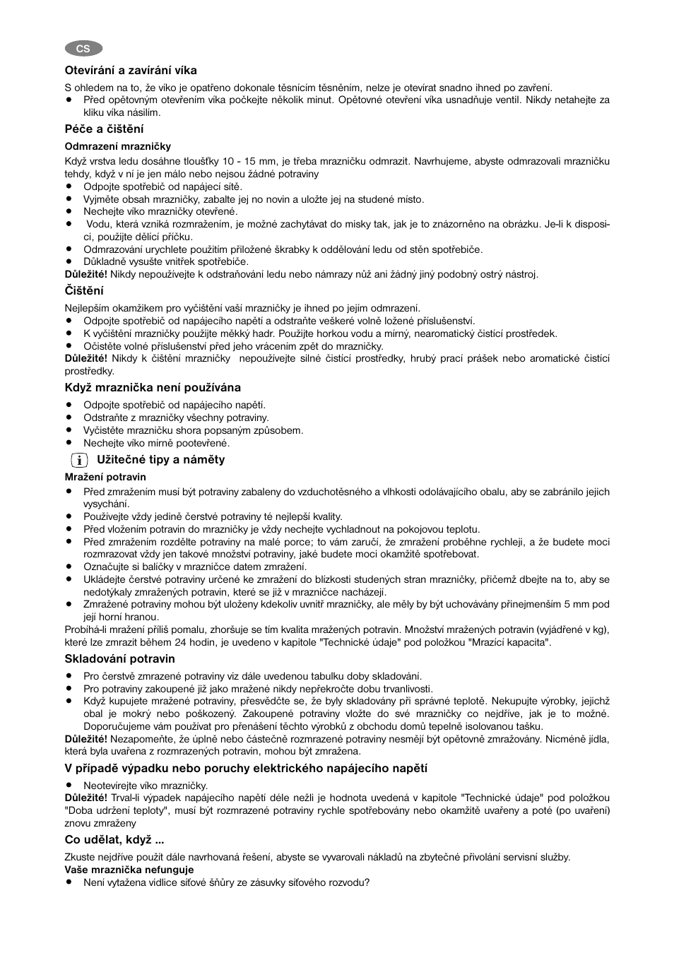 Zanussi ZFC 26 JE User Manual | Page 4 / 20