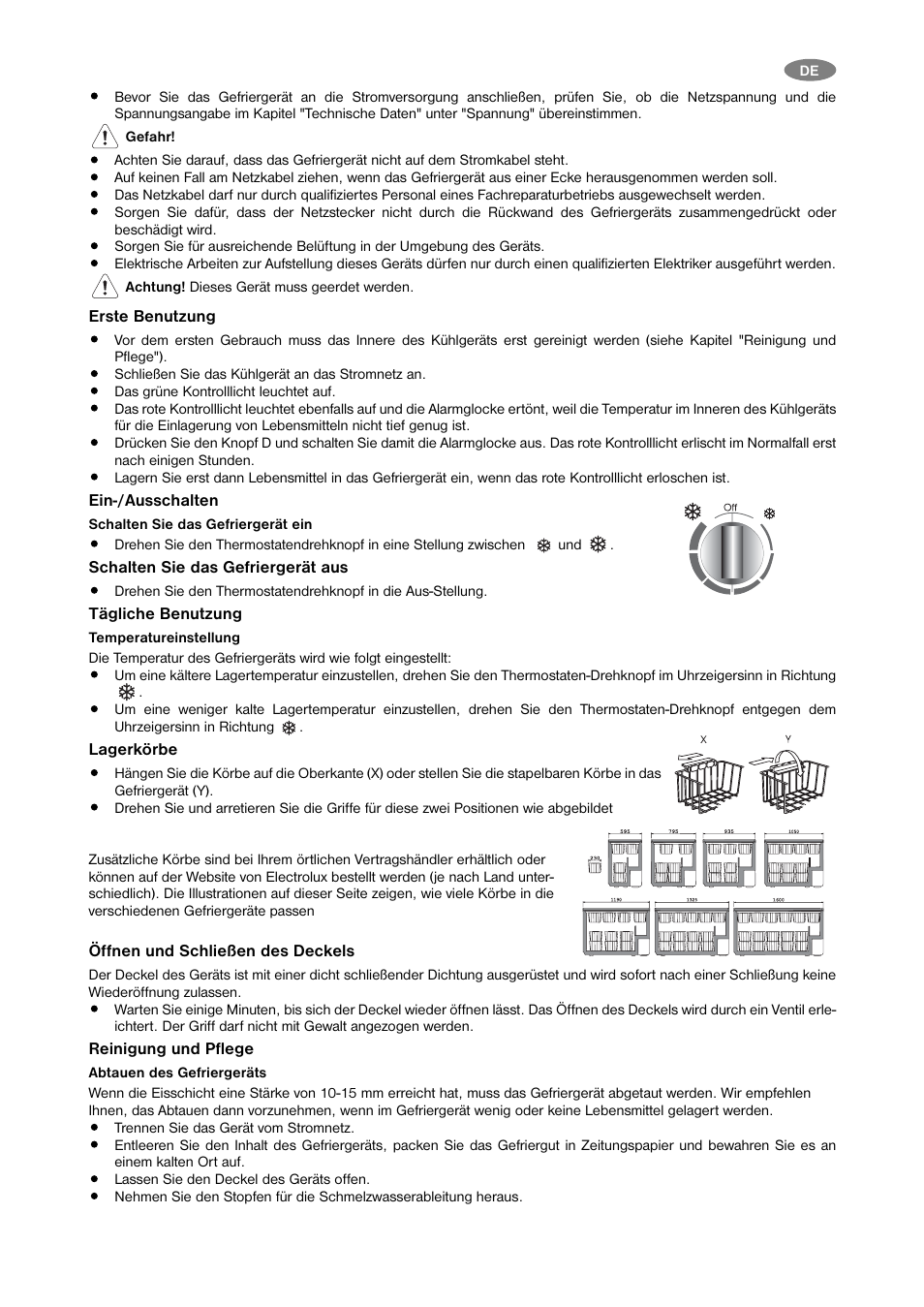 Zanussi ZFC 26 JE User Manual | Page 7 / 20