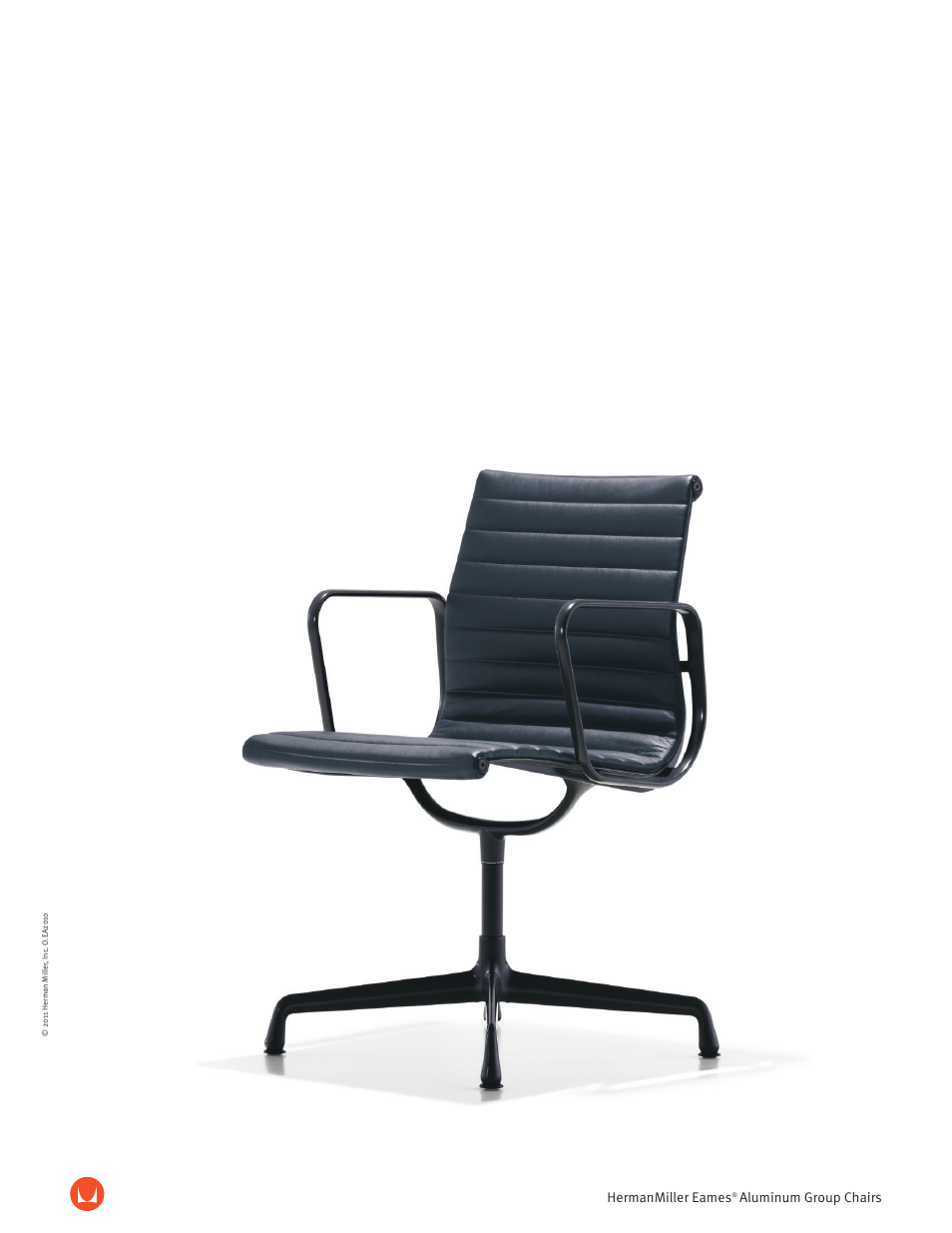 Herman Miller Eames Aluminum Group Chairs - Product sheet User Manual | 2 pages