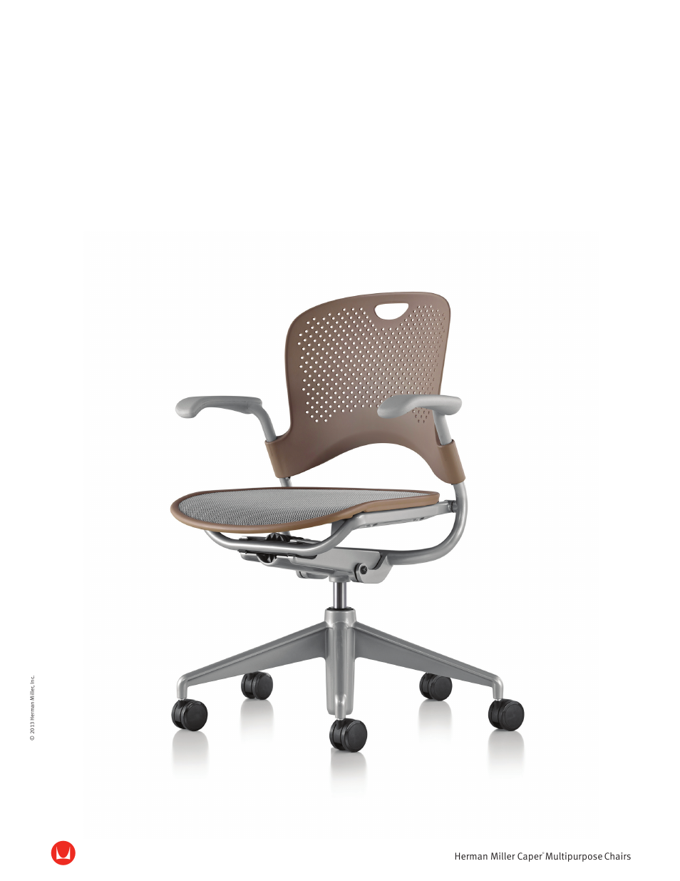 Herman Miller Caper Multipurpose Chair - Product sheet User Manual | 2 pages