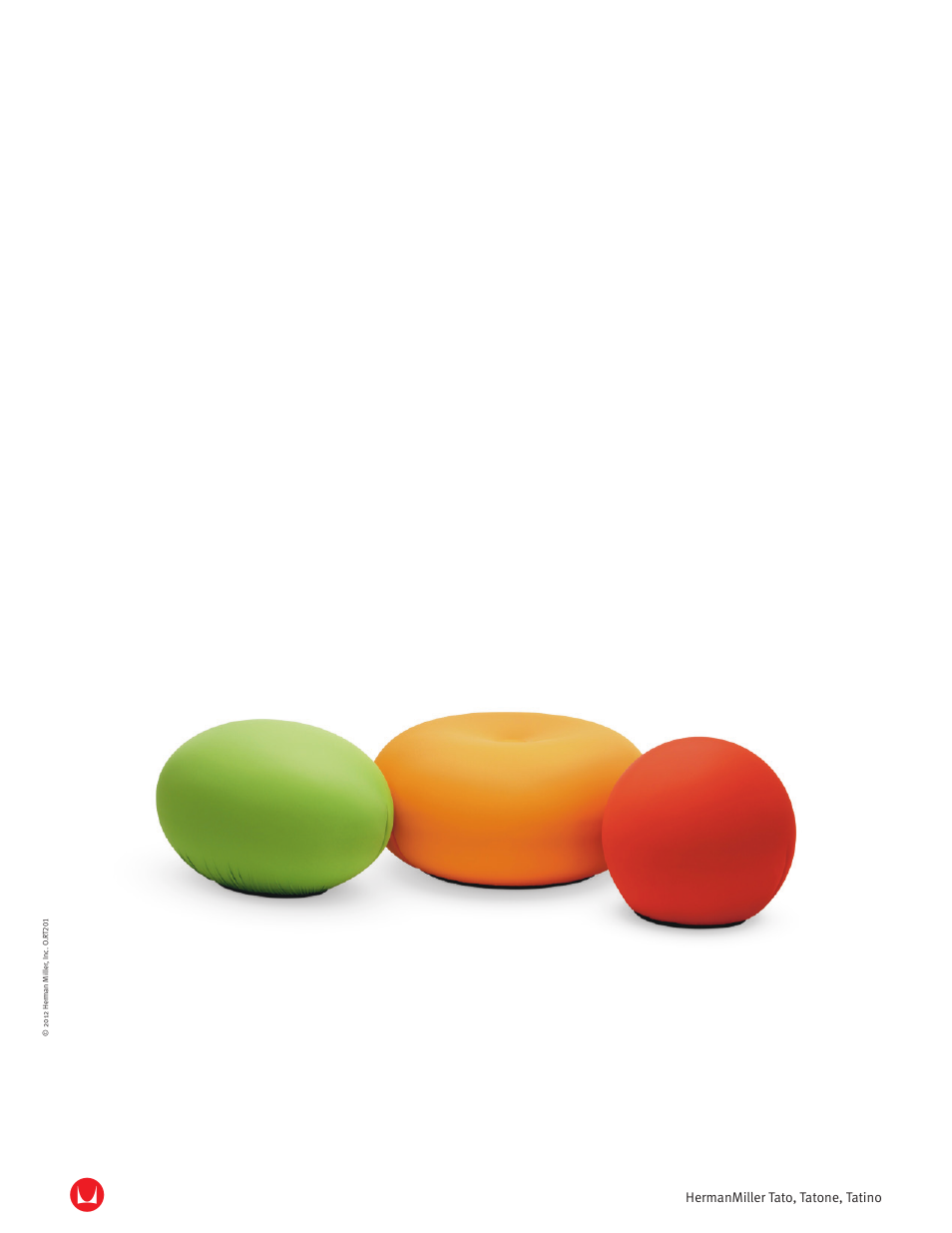 Herman Miller Tato, Tatino, Tatone - Product sheet User Manual | 2 pages