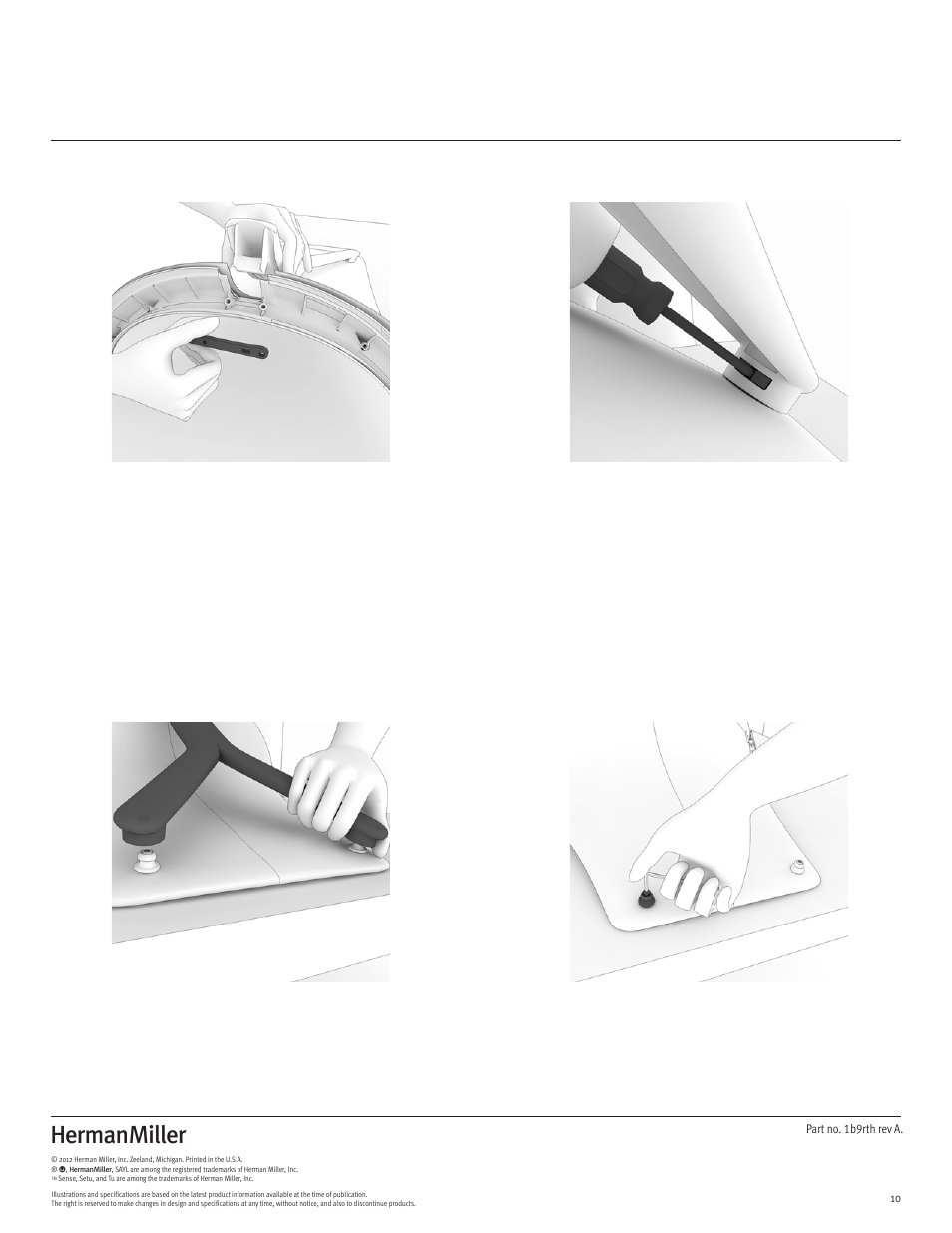 Herman Miller SAYL Chairs - Disassembly For Recycling User Manual | Page 10 / 20