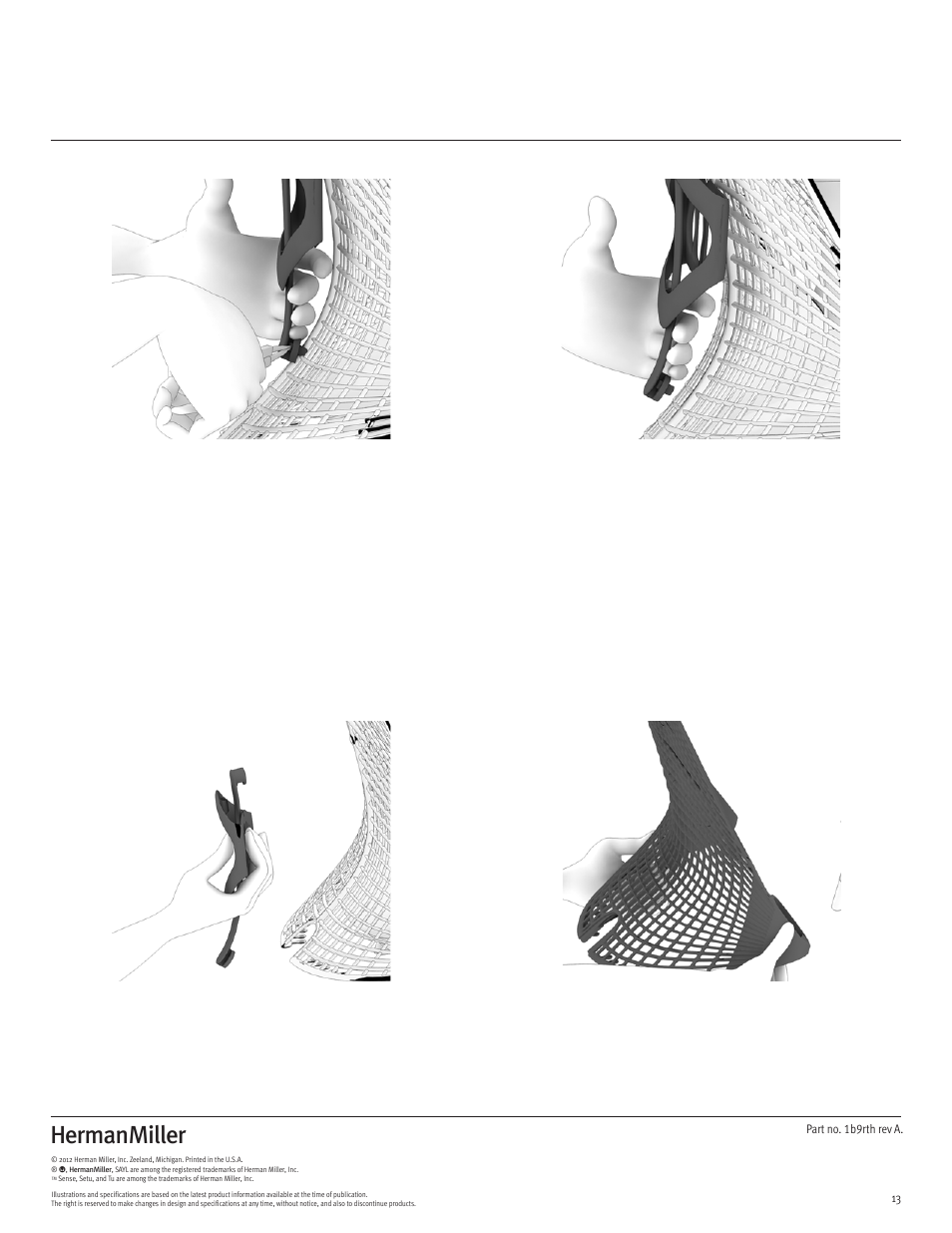 Herman Miller SAYL Chairs - Disassembly For Recycling User Manual | Page 13 / 20