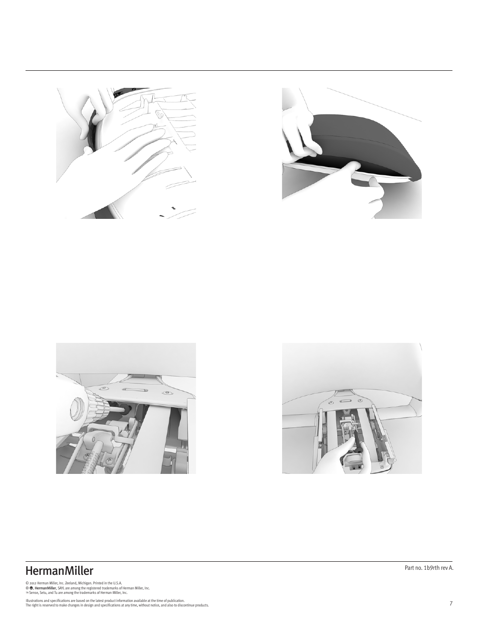 Herman Miller SAYL Chairs - Disassembly For Recycling User Manual | Page 7 / 20