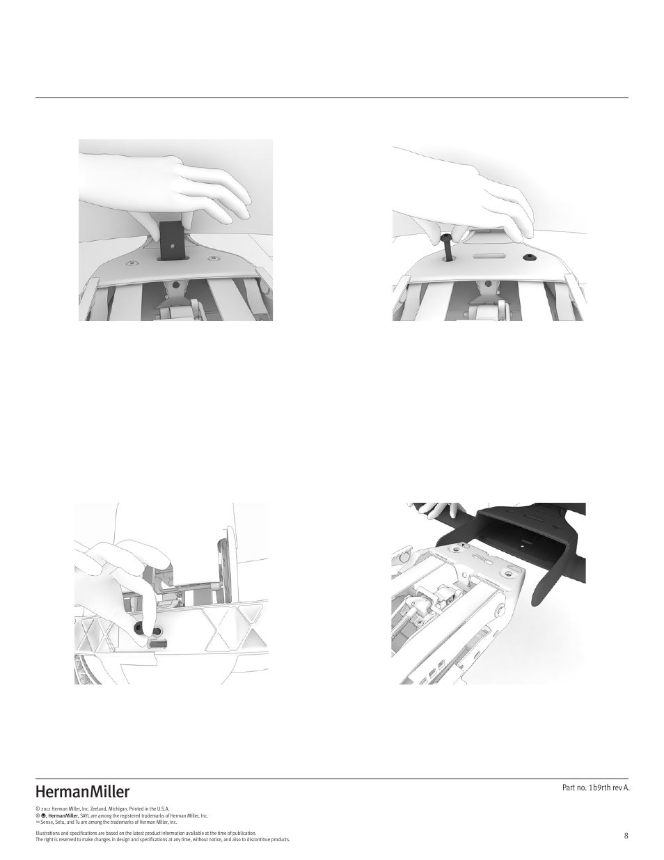 Herman Miller SAYL Chairs - Disassembly For Recycling User Manual | Page 8 / 20