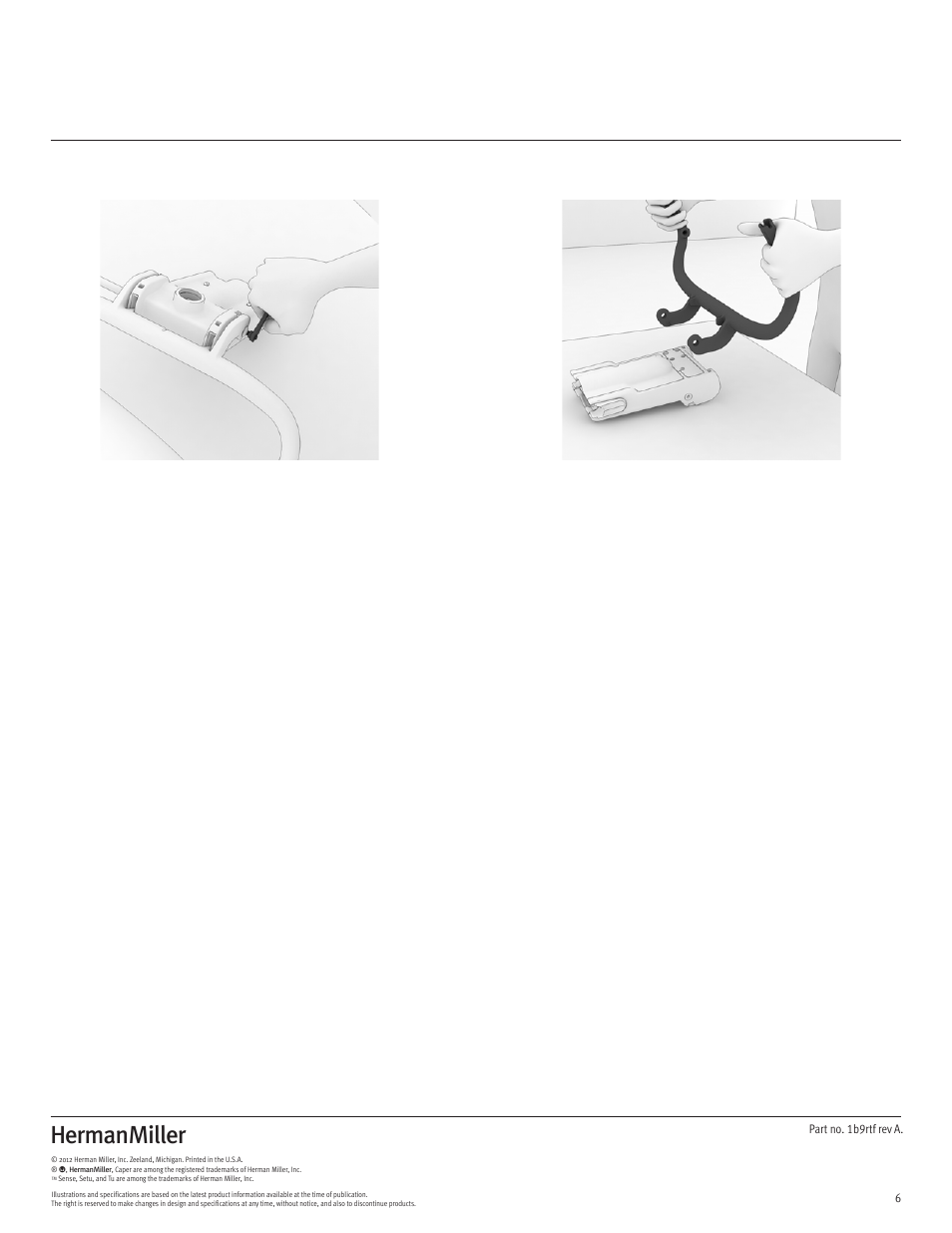 Herman Miller Caper Multipurpose Chair - Disassembly For Recycling User Manual | Page 6 / 8