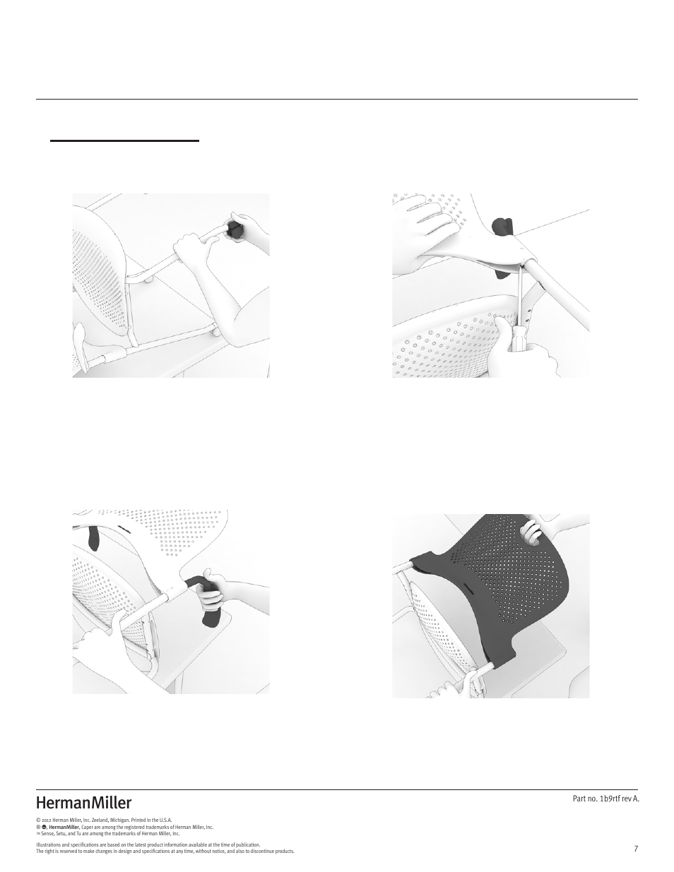 Stacking chair | Herman Miller Caper Multipurpose Chair - Disassembly For Recycling User Manual | Page 7 / 8