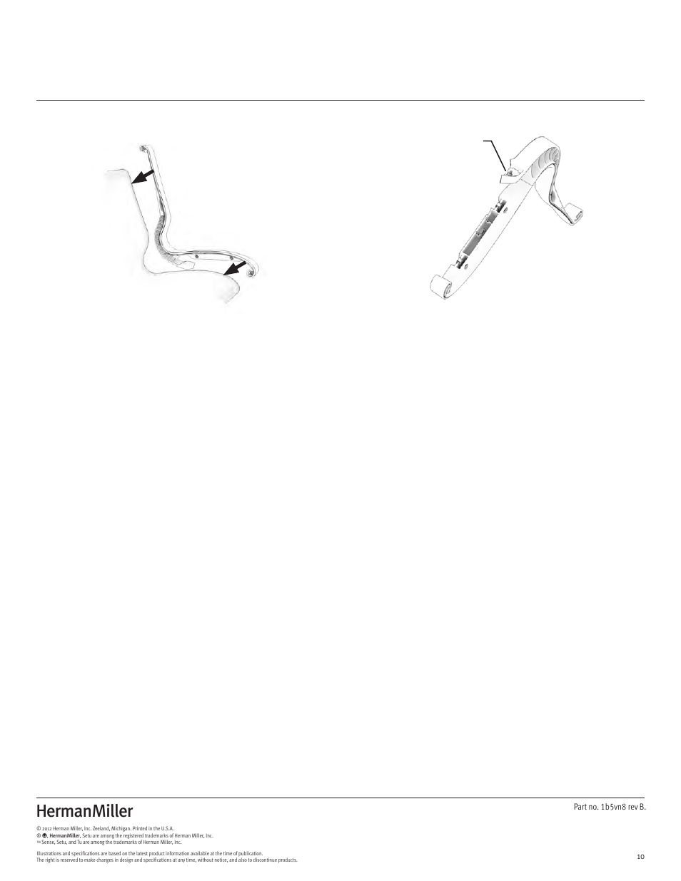 Herman Miller Setu Lounge Chair and Ottoman - Disassembly For Recycling User Manual | Page 10 / 10