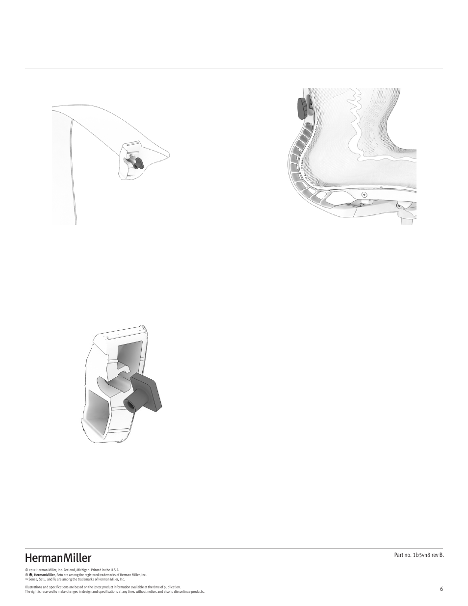 Herman Miller Setu Lounge Chair and Ottoman - Disassembly For Recycling User Manual | Page 6 / 10