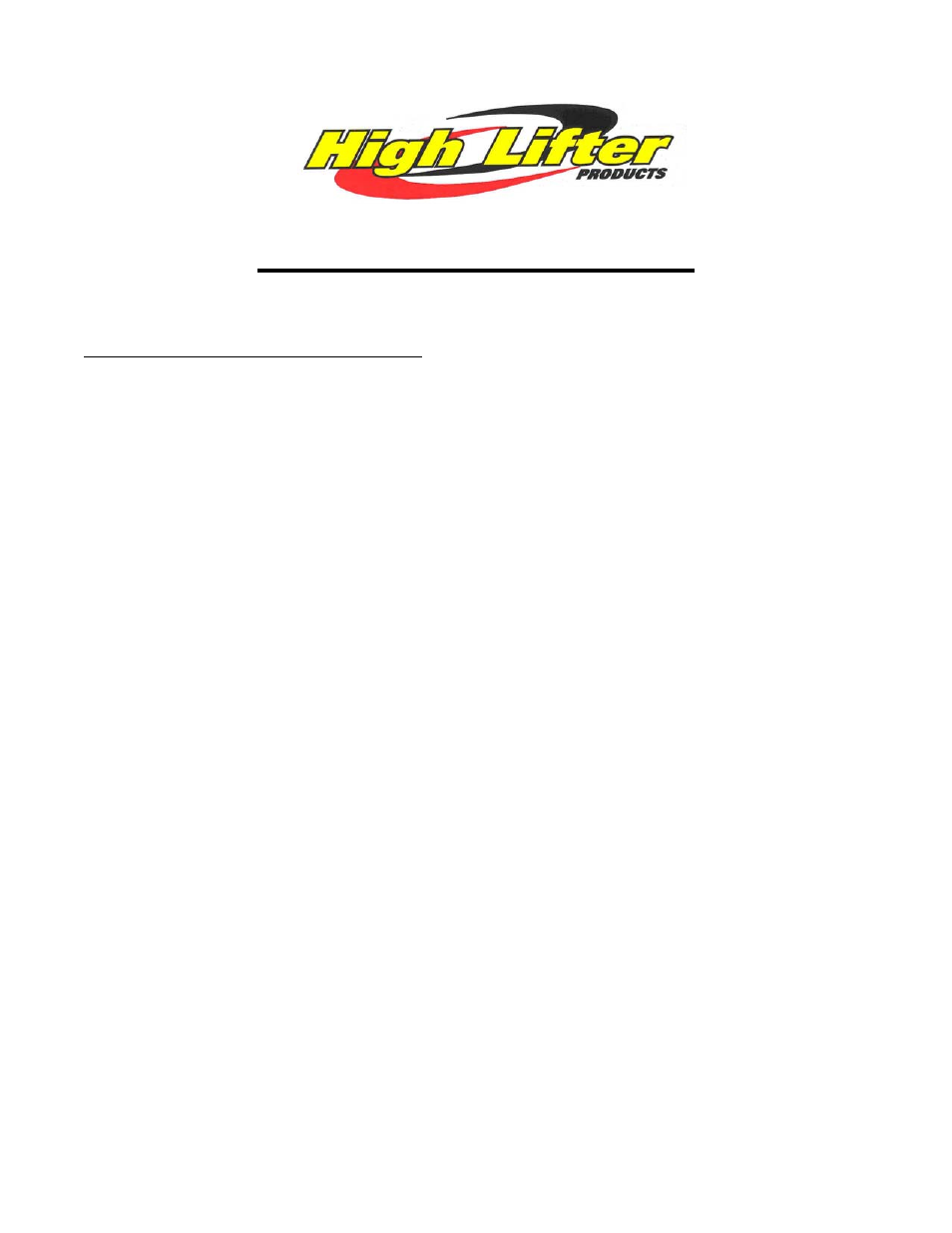 High Lifter Fender Kit for Honda Rubicon 500 (00-04) User Manual | 2 pages