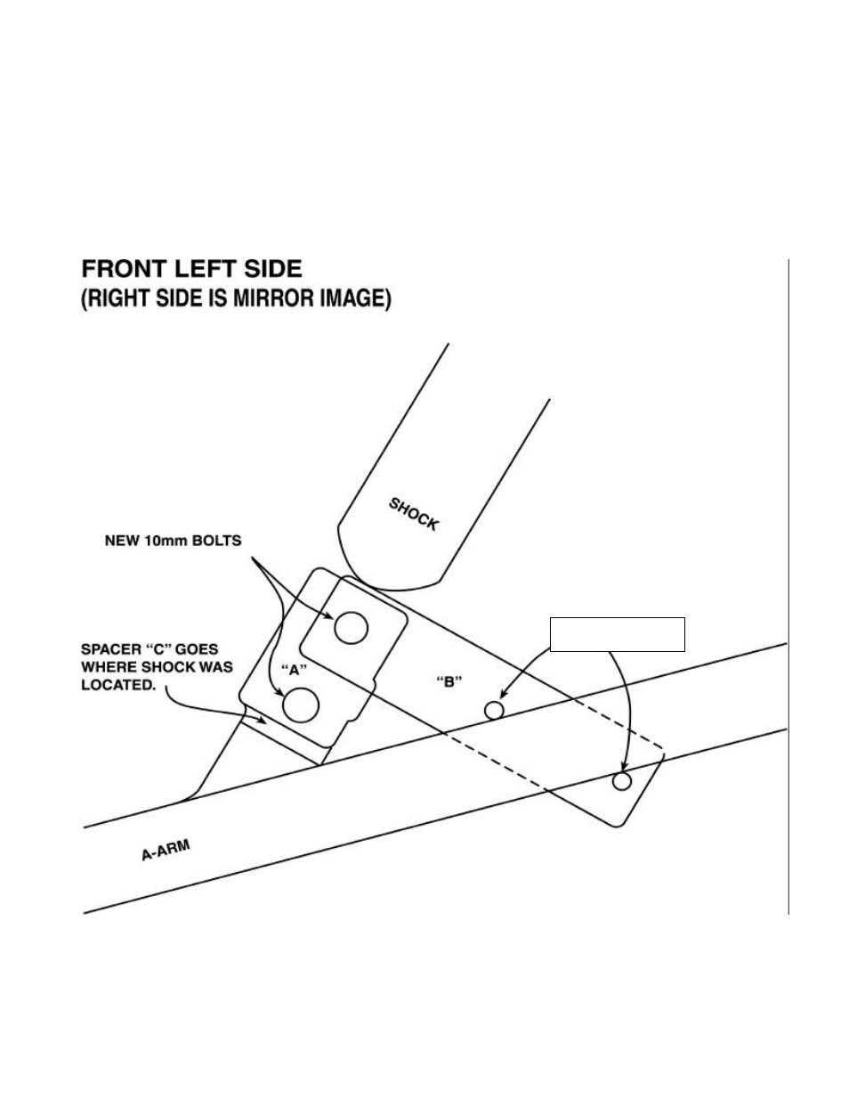 High Lifter Lift Kit for Honda Foreman 450 (98-01) User Manual | Page 5 / 9