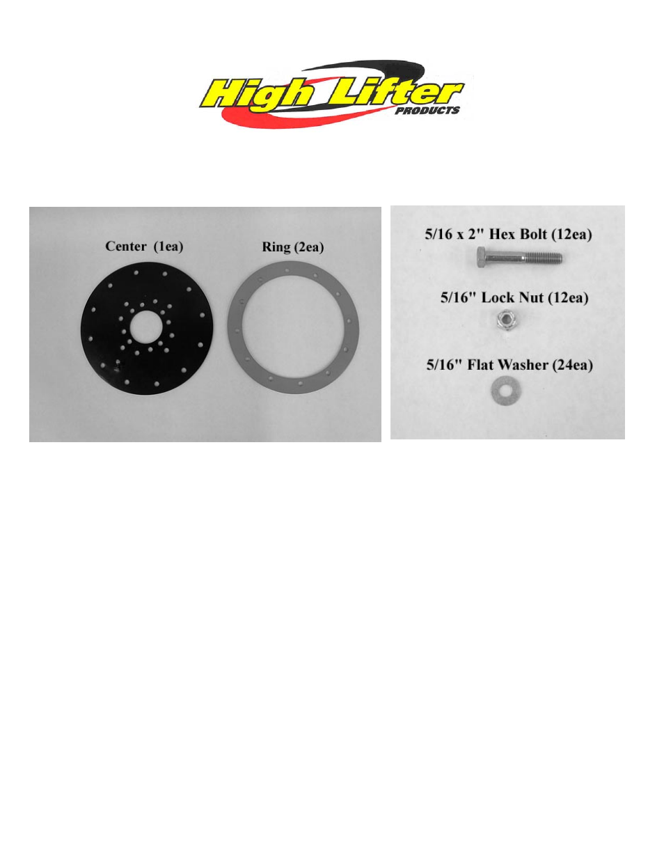 High Lifter Crushlok Wheels 12” & 14” Installation User Manual | 5 pages