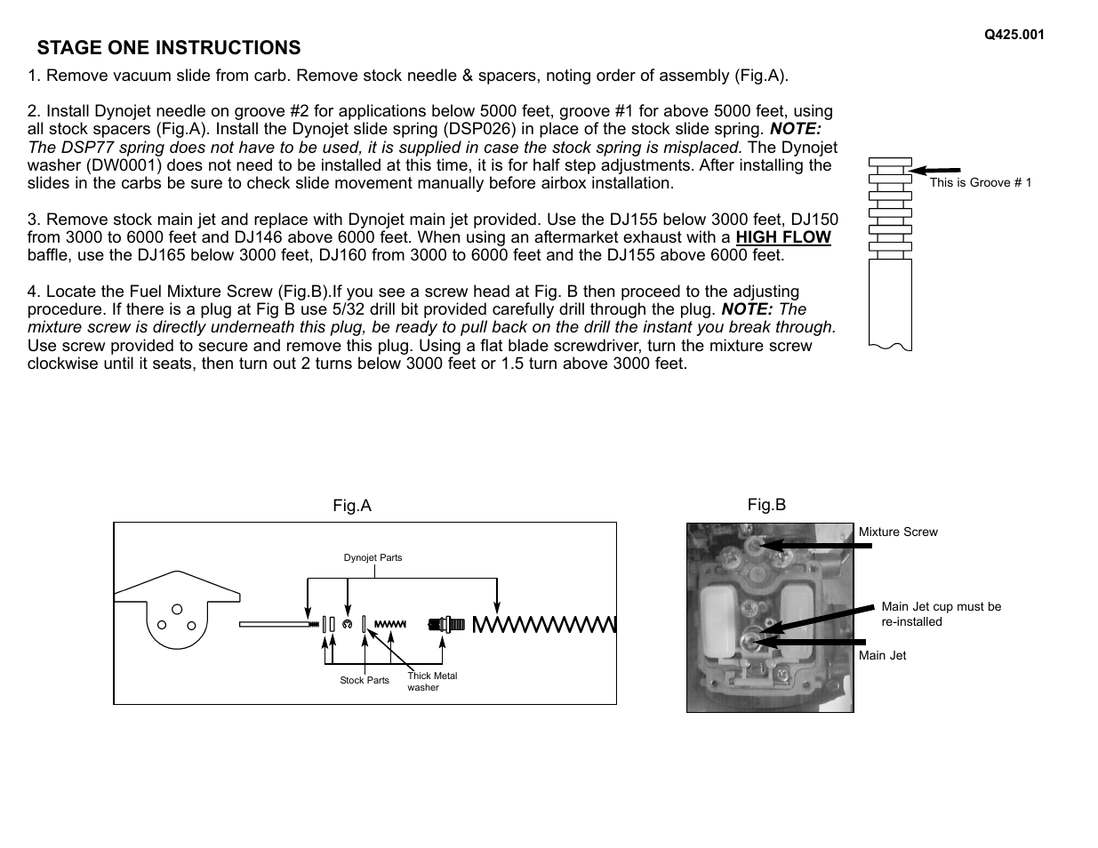 High Lifter DynoJet Jet Kit for Yamaha Rhino 660 (04-07) User Manual | Page 2 / 2