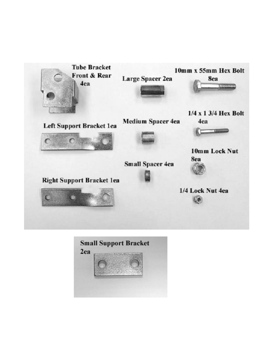 Grizzly parts diagram | High Lifter Lift Kit for Yamaha Grizzly 660 (02-07) User Manual | Page 2 / 6