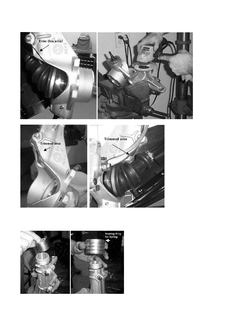High Lifter Lift Kit for Polaris Mid-Size RANGER - Signature Series User Manual | Page 4 / 9