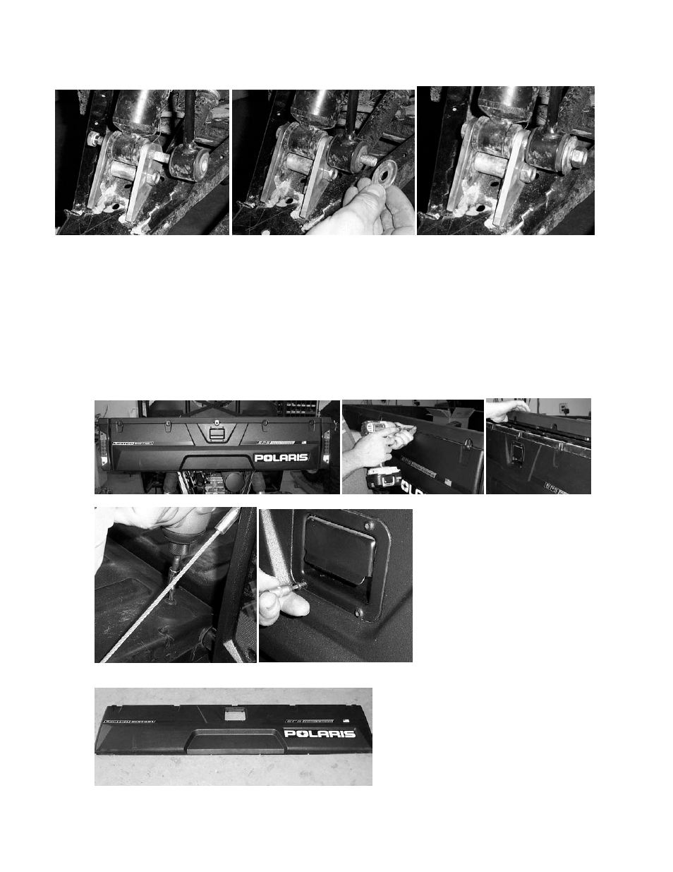 High lifter name plate installation | High Lifter Lift Kit for Polaris Mid-Size RANGER - Signature Series User Manual | Page 8 / 9