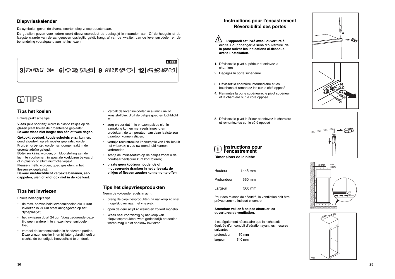 Tips | Zanussi ZI 9250 DA User Manual | Page 25 / 30