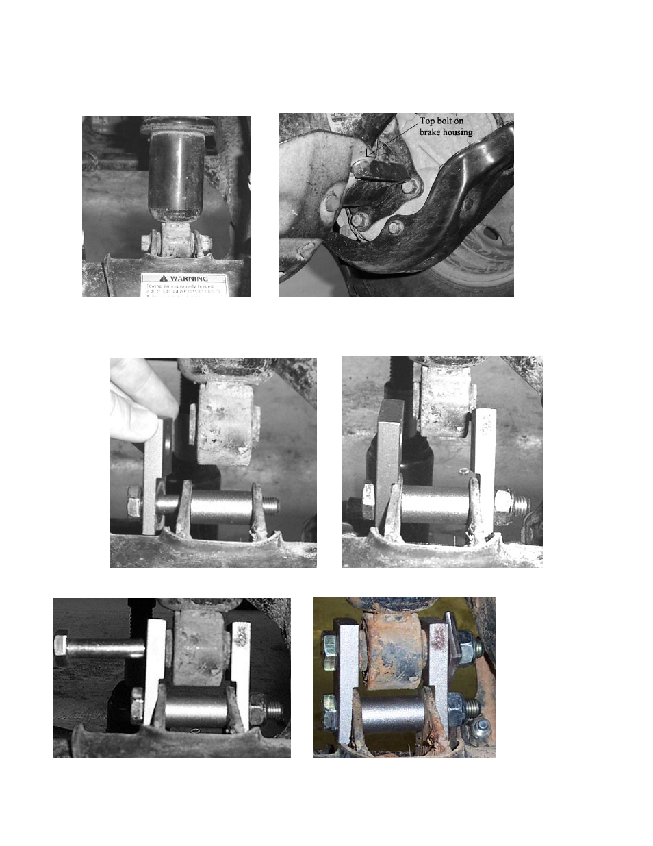 Rear lift | High Lifter Lift Kit for Honda 300 2x4 (93-02) User Manual | Page 5 / 6