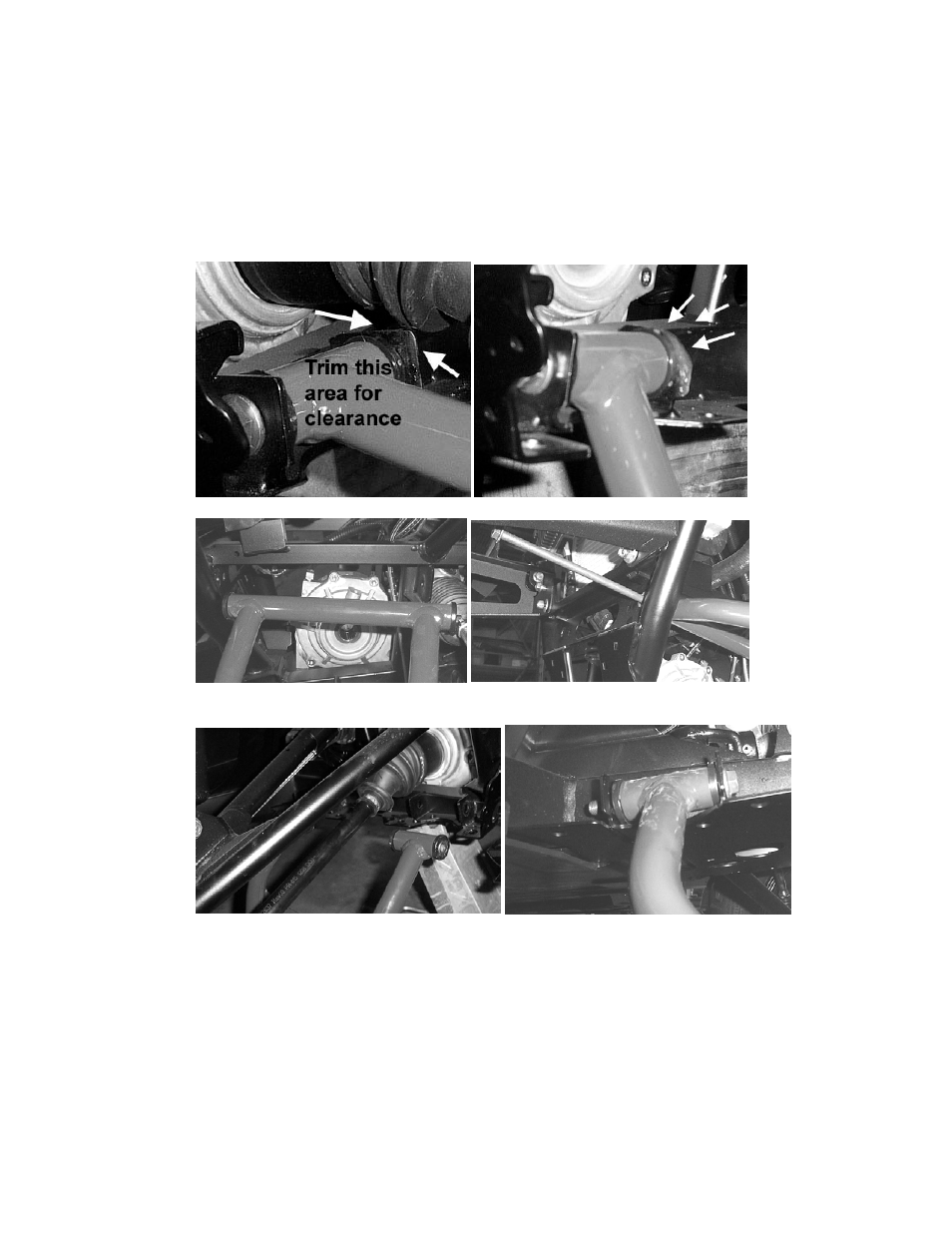 High Lifter Max Clearance Front Forward Upper & Lower Control Arms for Polaris Ranger 900 XP User Manual | Page 5 / 8