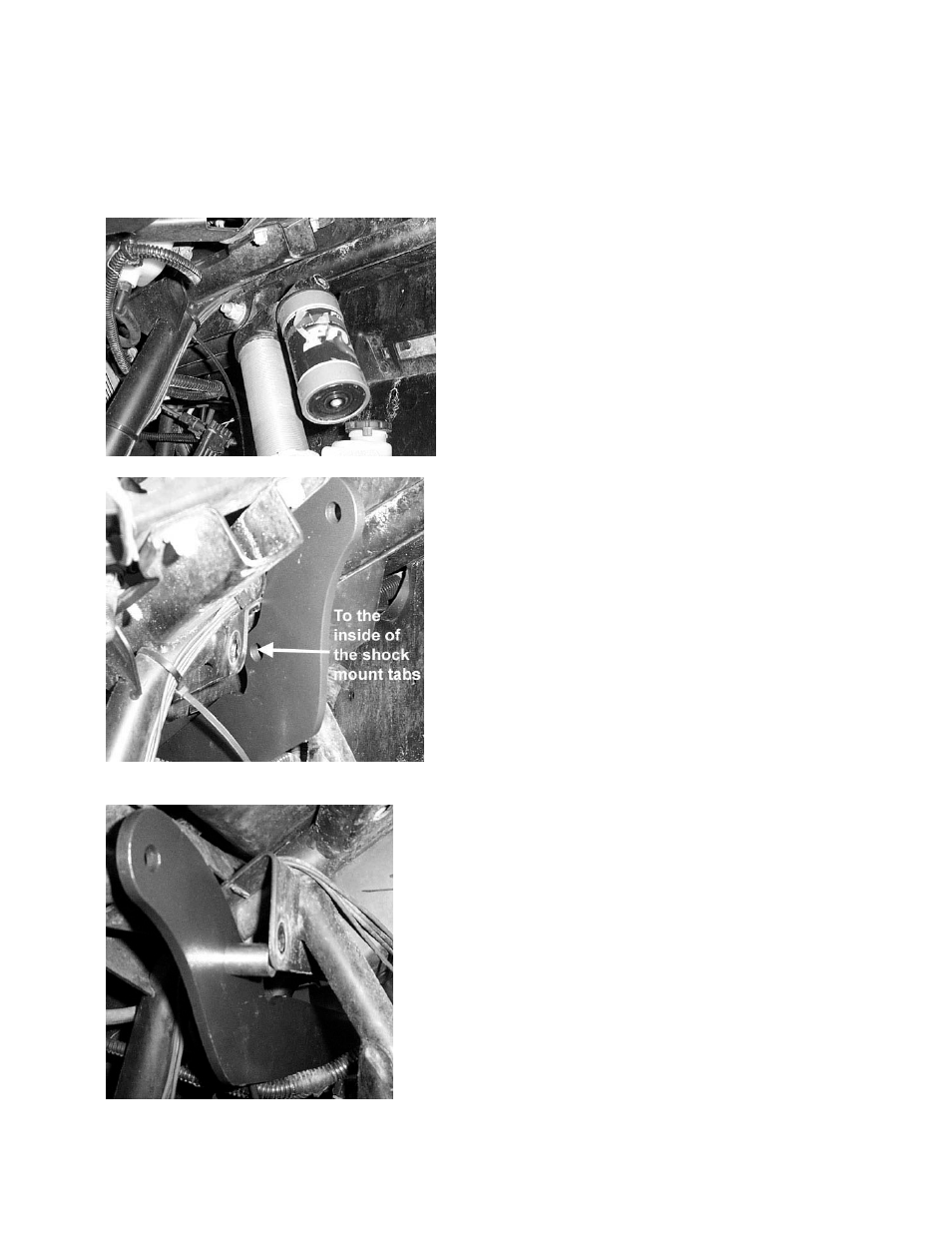 Front lift installation | High Lifter Lift Kit for Polaris 800 RANGER RZR “S” and “4” - Signature Series User Manual | Page 3 / 9