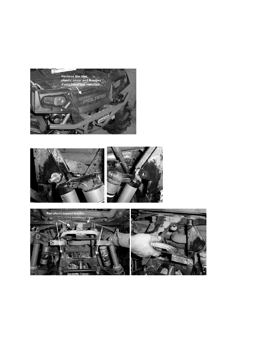 Rear installation | High Lifter Lift Kit for Polaris 800 RANGER RZR “S” and “4” - Signature Series User Manual | Page 5 / 9