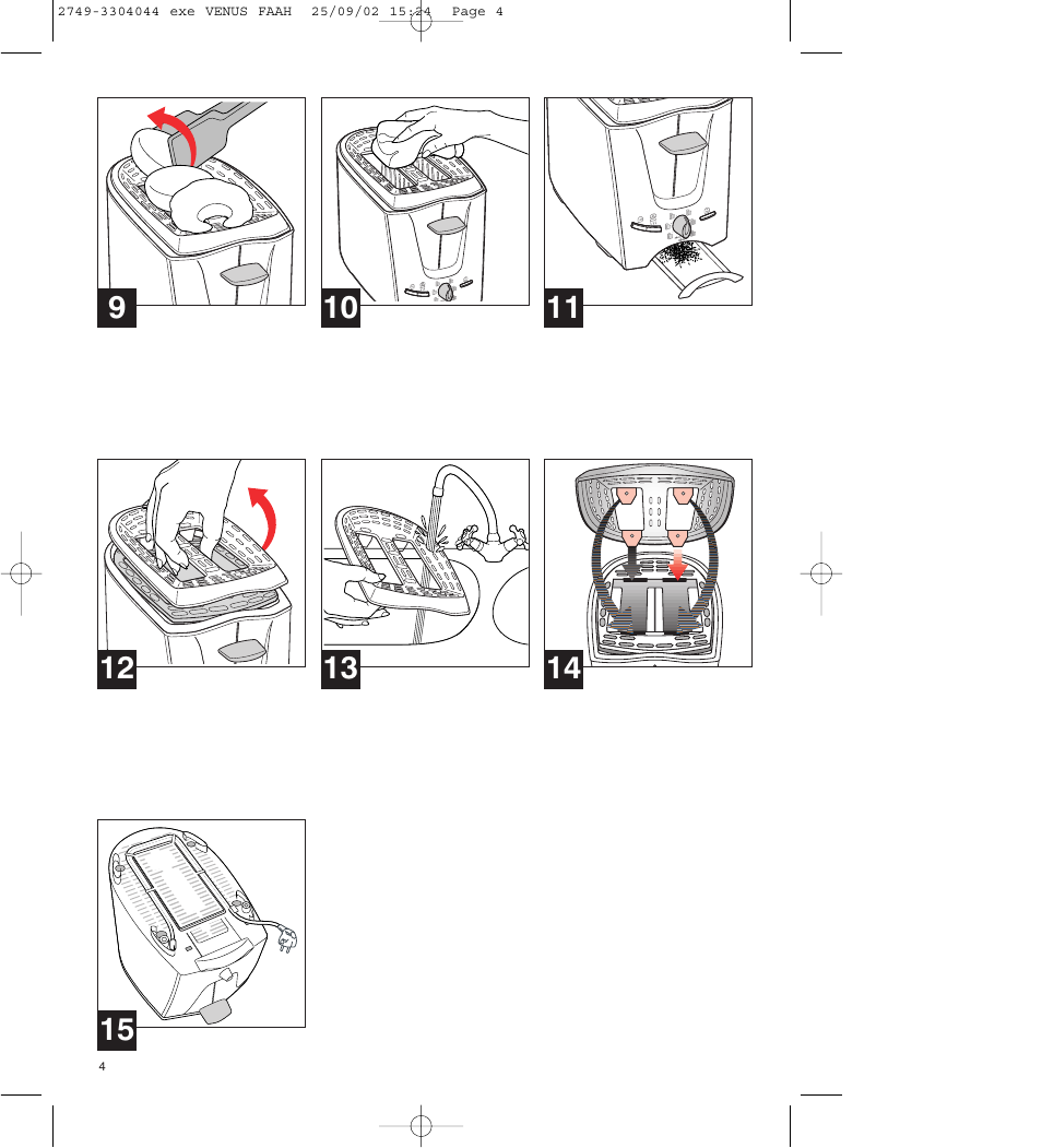 ROWENTA TO 810 VENUS User Manual | Page 4 / 20