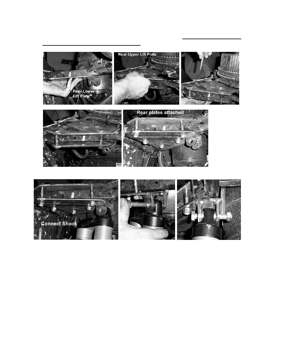 High Lifter Lift Kit for Polaris Ranger RZR 900 XP - Signature Series 5 User Manual | Page 8 / 11