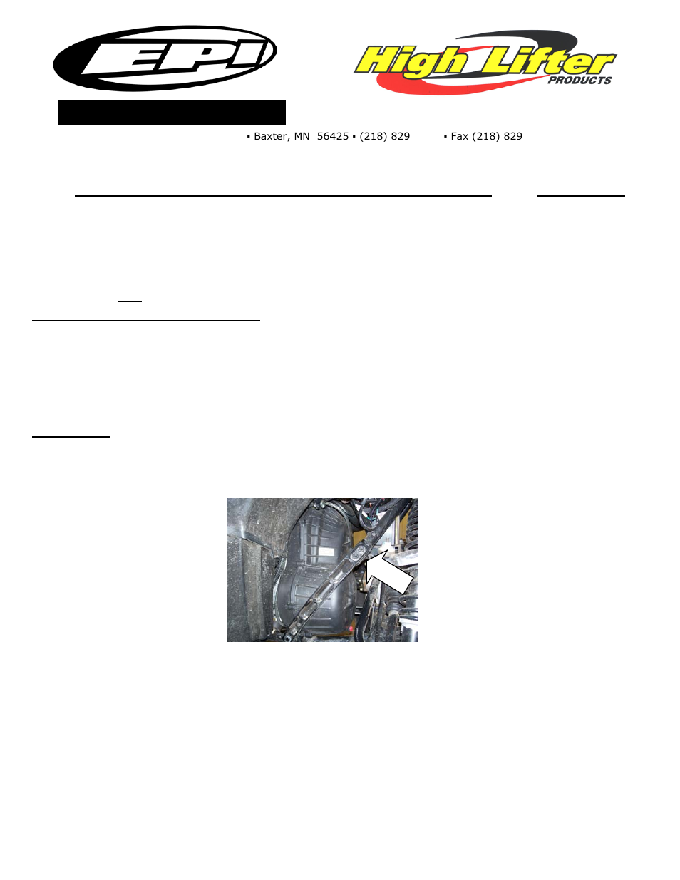 High Lifter Outlaw Clutch Kit for Polaris 850 Sportsman XP EFI 4x4 (09-10) User Manual | 2 pages