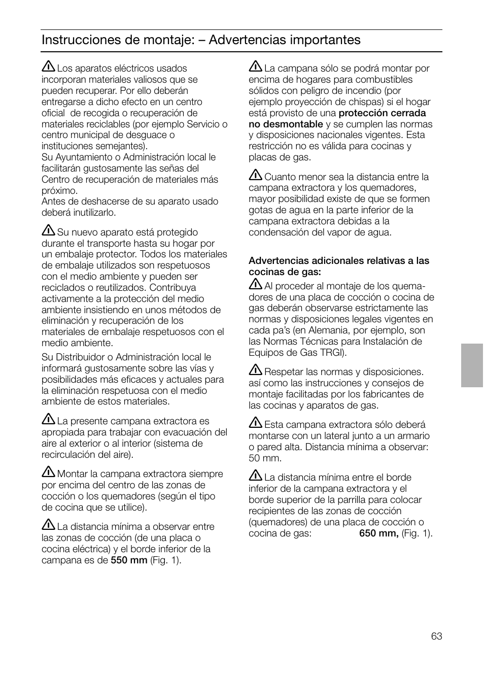 Siemens LC 46392 User Manual | Page 63 / 80