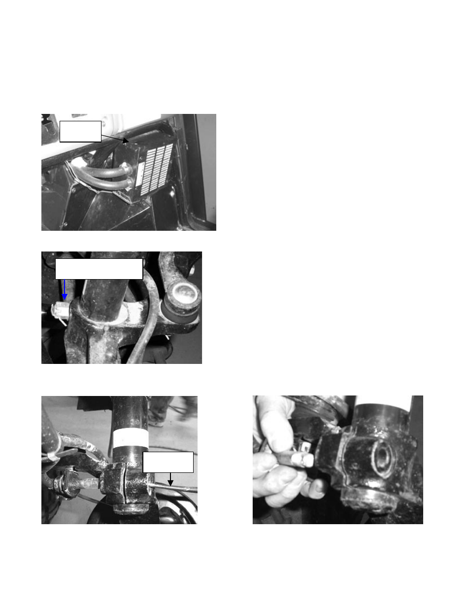 Front lift installation | High Lifter Lift Kit for Kawasaki Mule 4010 User Manual | Page 2 / 8